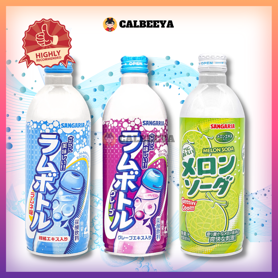 SANGARIA Ramu Bottle Carbonated Drink 500mL