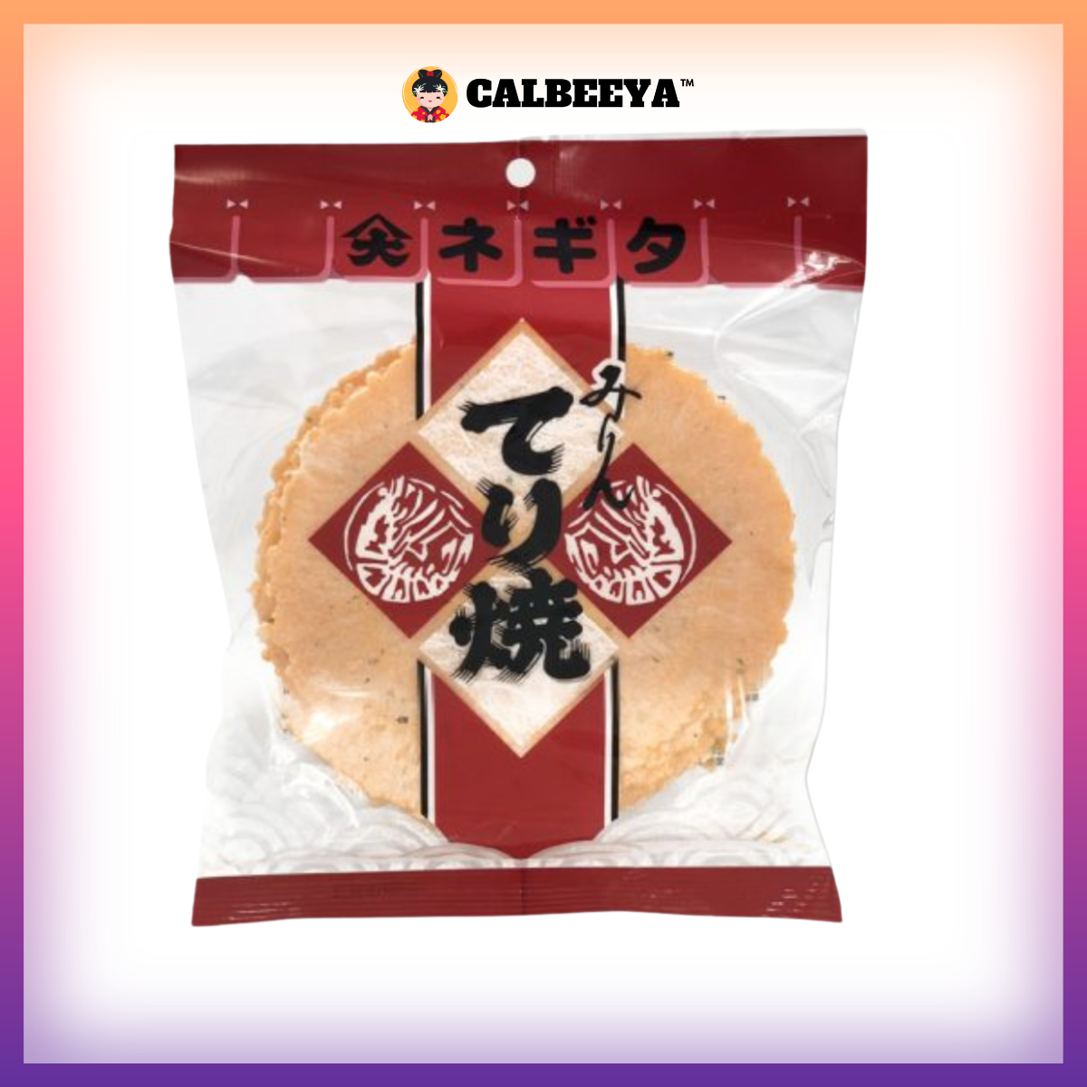 【NON-HALAL】NEGITA Mirin Teriyaki 80g 3334 日本煎饼 Imported from JAPAN