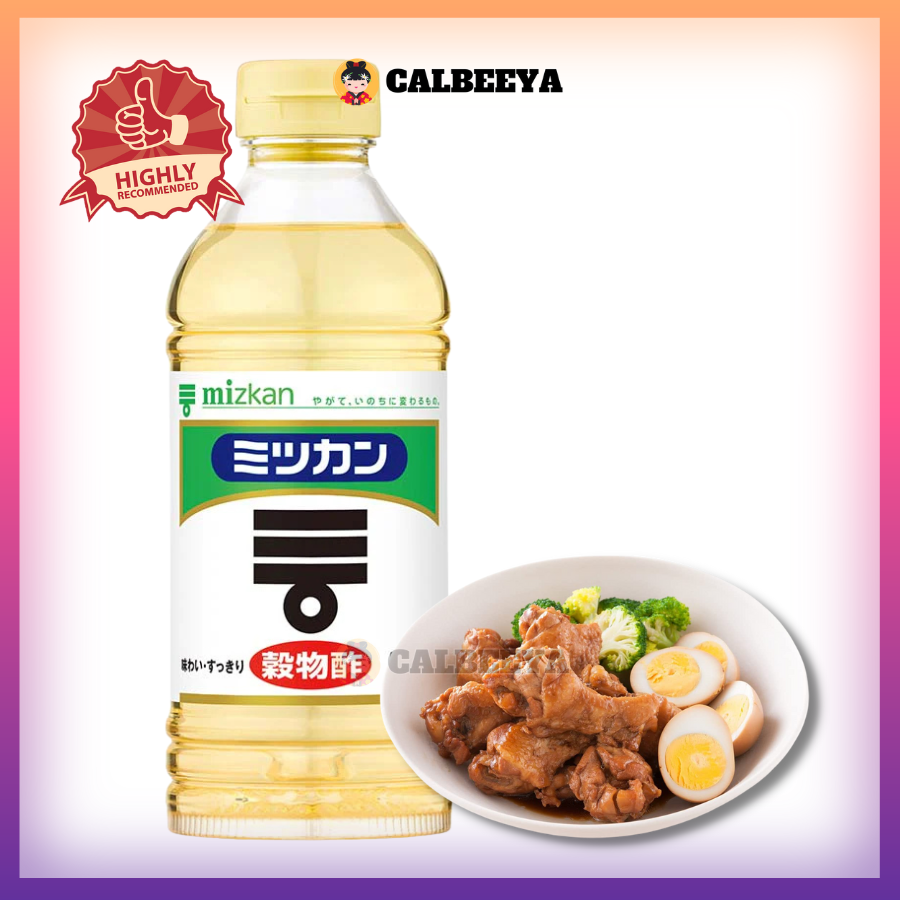 【NON HALAL】MIZKAN KOKUMOTSU SU DISTILLED VINEGAR FOR MAKING  JAPAN SUSHI (1208) - 500ML