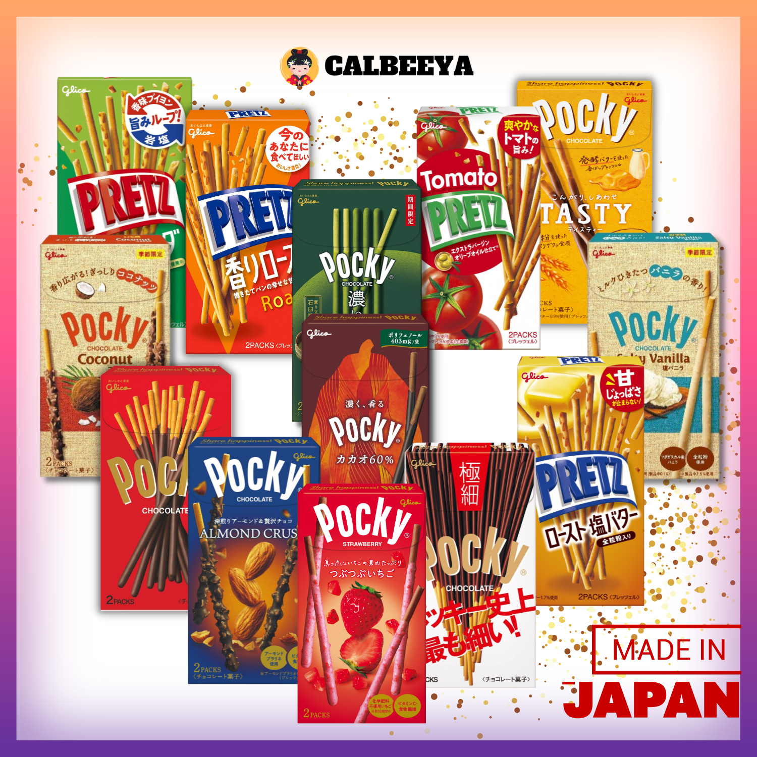 【NON-HALAL】GLICO Pocky (100% IMPORTED FROM JAPAN)
