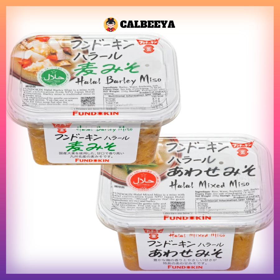 【HALAL】FUNDOKIN  MIX MISO / BARLEY MISO  250G