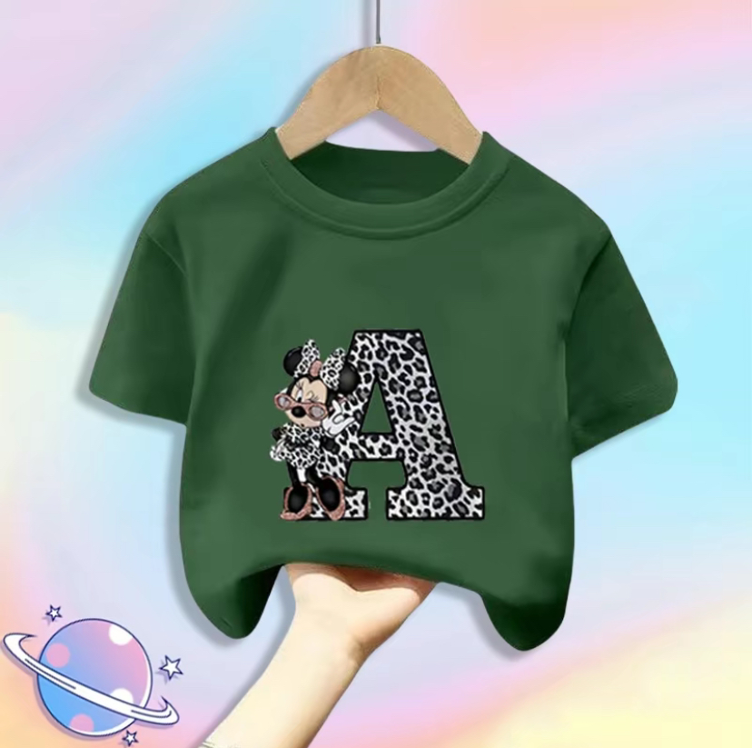 Disney A Printed Kids T-Shirt (110cm) Green
