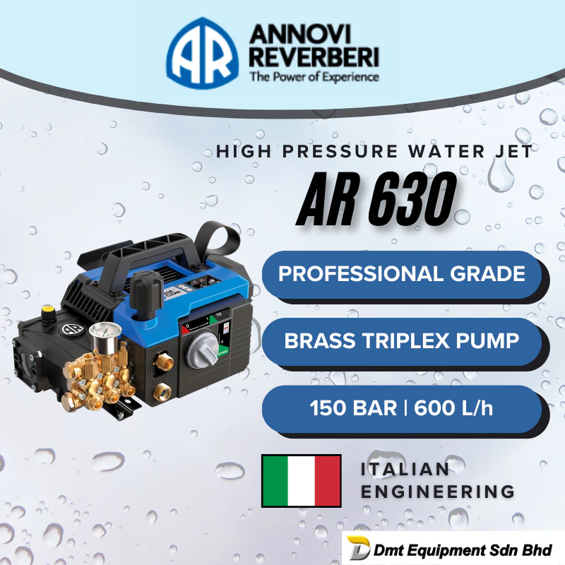 ANNOVI REVERBERI [2,600 W] (150 bar) 6 SERIES 630 Professional Pressure Washer Water Jet Cleaner