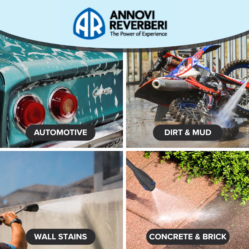 ANNOVI REVERBERI [2,500 W] (160 bar) 5 SERIES 587 Pressure Washer Water Jet Professional Cleaning