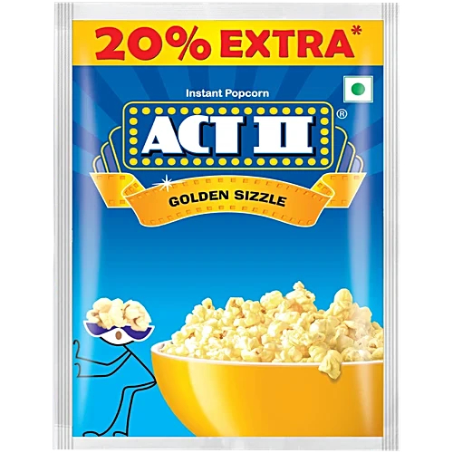 ACT II Golden Sizzle Instant Popcorn