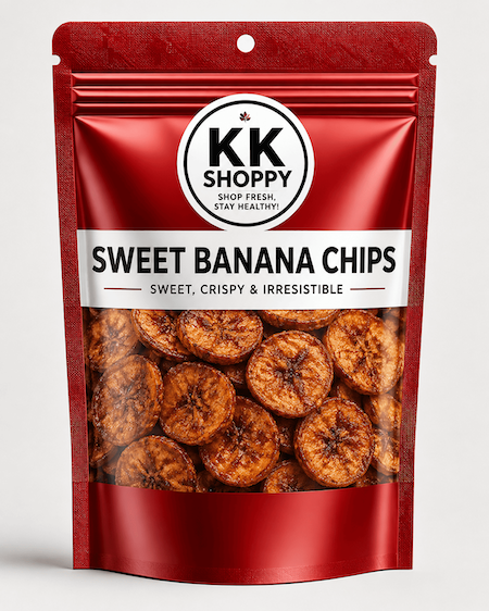 Sweet Banana Chips 250g | Traditional Sweet Banana Chips | Nuts2U