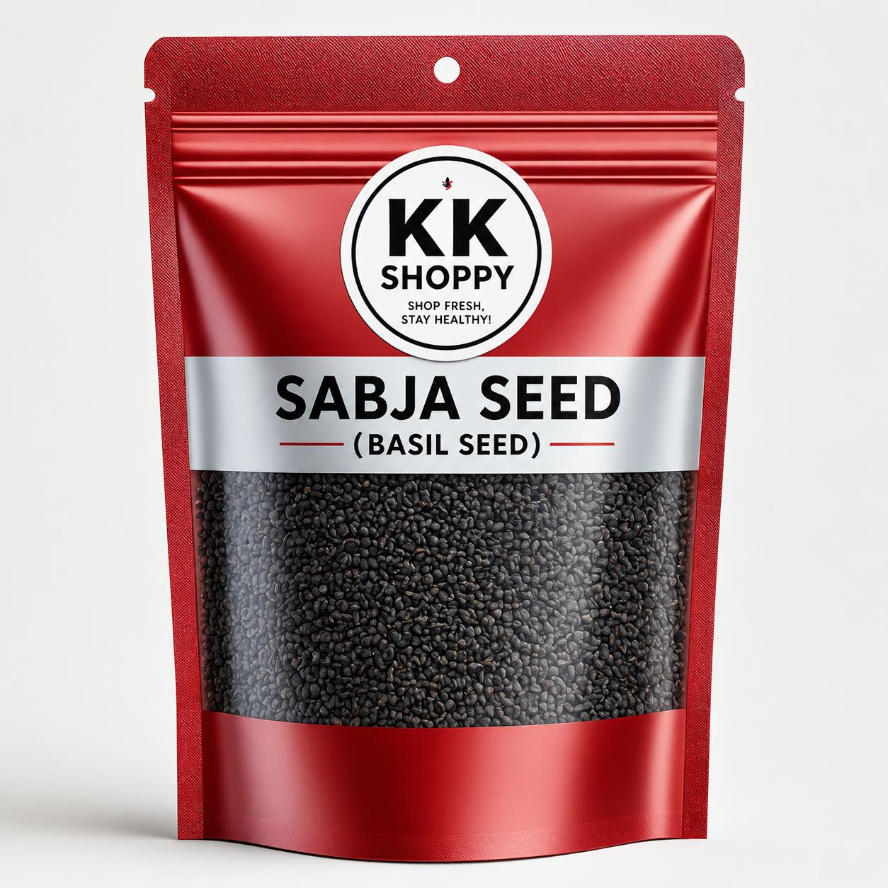 Premium Sabja Seeds 250g | Basil Seeds / Falooda Seeds | Nuts2U