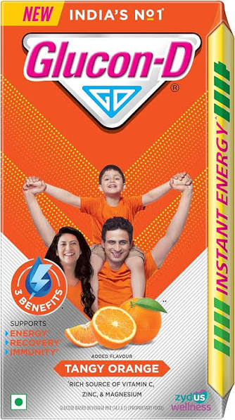 Glucon-D Instant Energy Health Drink Tangy Orange  (1kg)